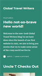 Mobile Screenshot of globaltravelwriters.com